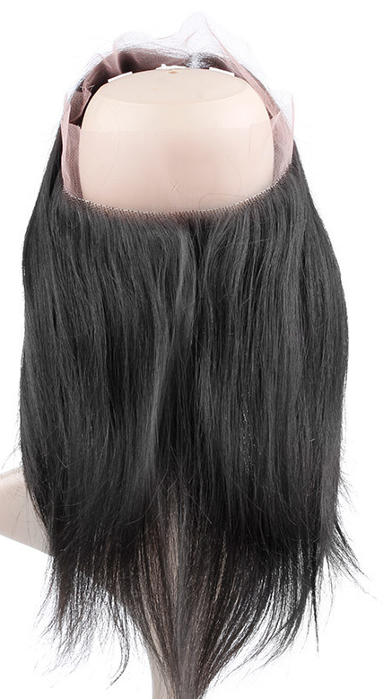 360 lace frontal natural straight brazilian malaysian indian peruvian