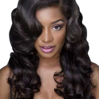 Natural body wave true virgin remy hair weave