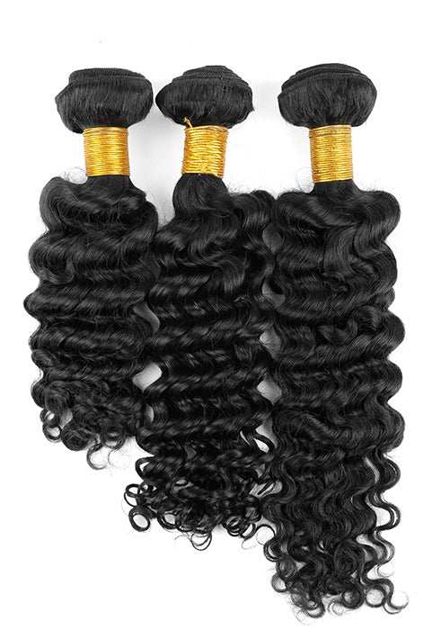 bundle deals 3 pack virgin remy island curly hair weave malaysian